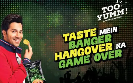 Hangover Ka Game Over! Varun Dhawan Unveils World's First Anti-Hangover Chips - Too Yumm! Party Harder Chips