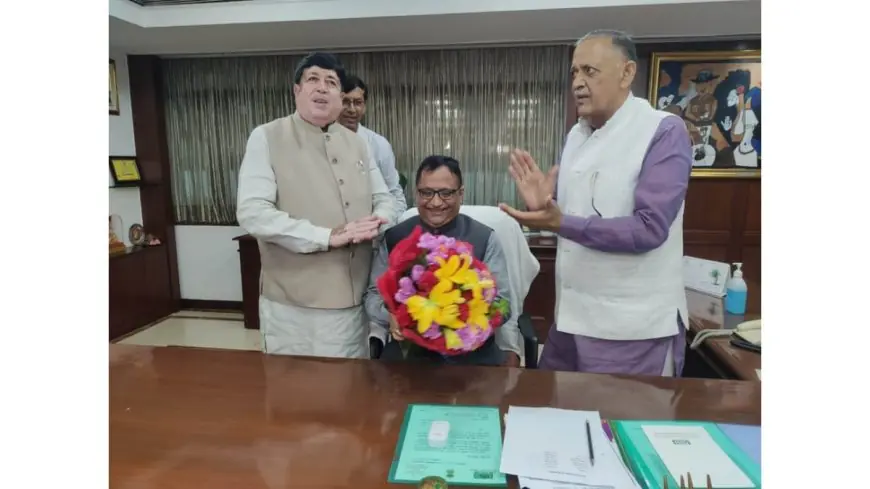 Chairman IFFCO Shri. Dileep Sanghani Announced Shri. K J Patel as the new Managing Director of IFFCO