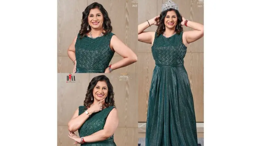 Rekha Paladee Won the title of ‘Fitness Diva’ at Diva Pageant 2025