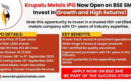 Krupalu Metals launches Rs. 13.48 crore SME IPO