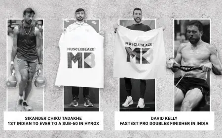 HYROX Mumbai 2025: MuscleBlaze Athletes Dominate with Record-Breaking Wins