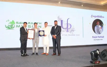 “Shri Rajat Pathak Named Icon of Uttar Pradesh 2025 – The Visionary Entrepreneur Who Transformed Kashi’s Legacy into Global Inspiration”