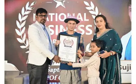 Sujit Debnath Honored with Top Financial Services Provider Company In Tripura