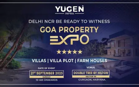 Yugen Infra to Bring Exclusive Offers and Benefits for Property Buyers at Goa Property Expo in Gurugram
