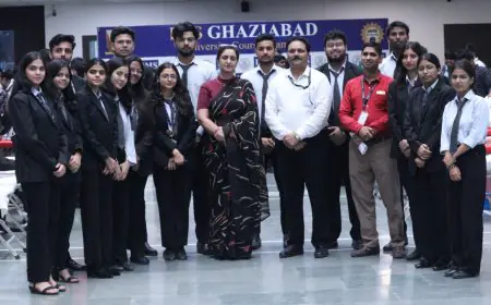 IMS Ghaziabad (University Courses Campus) Organized Blood Donation Camp 2025 with Rotary Clubs