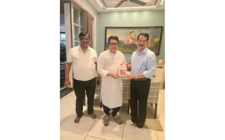 K Sera Sera’s Upcoming Film “Ab Tak 112” Gains Momentum After Satish Panchariya – Raj Thackeray Meeting