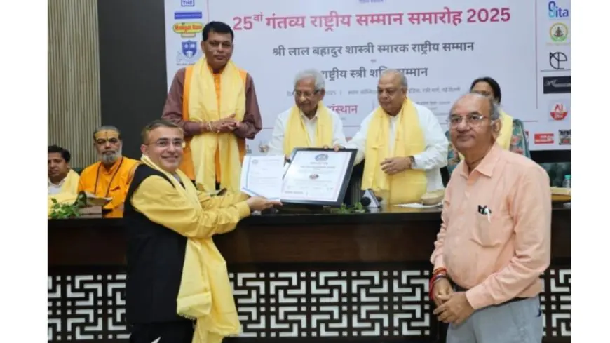 CA Shankar Ghanshyamdas Andani Appointed as Vice President of Gantavaya Sansthan, Conferred with Lal Bahadur Shastri Award 2025