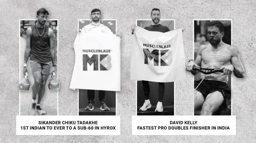 HYROX Mumbai 2025: MuscleBlaze Athletes Dominate with Record-Breaking Wins