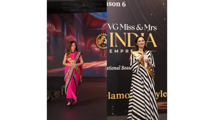 Harvinderjit Kaur Shines at VG Miss & Mrs. India Empress 2025