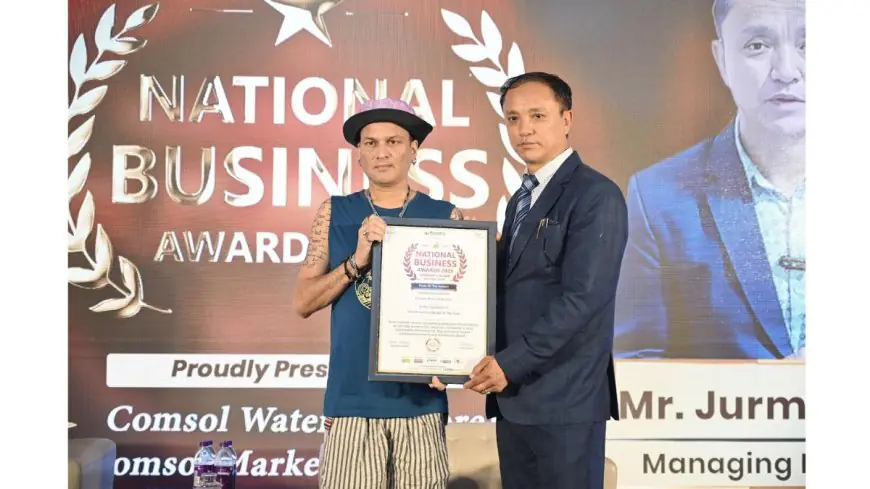 Mr. Jurmi Nago Honored with Most Promising Brand Of The Year
