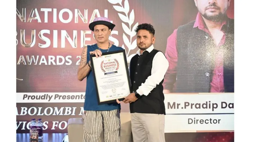 SABOLOMBI Micro Services Foundation Honored as One of the Leading Financial Services Providers in Assam at National Business Awards 2025