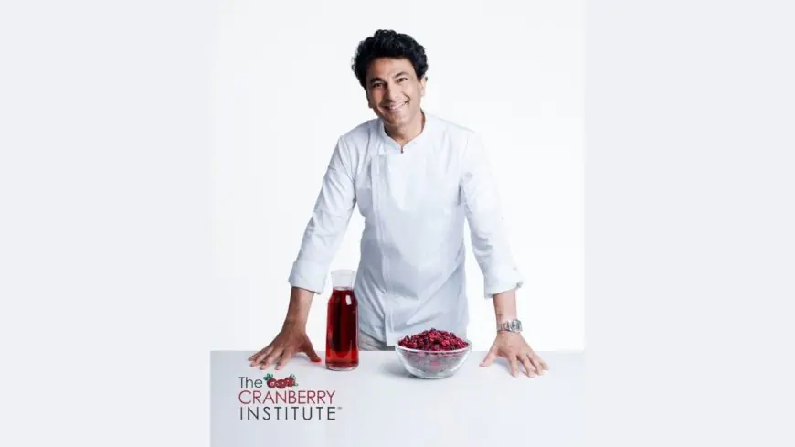 Michelin-Star Celebrity Chef Vikas Khanna is the new face of US Cranberries!