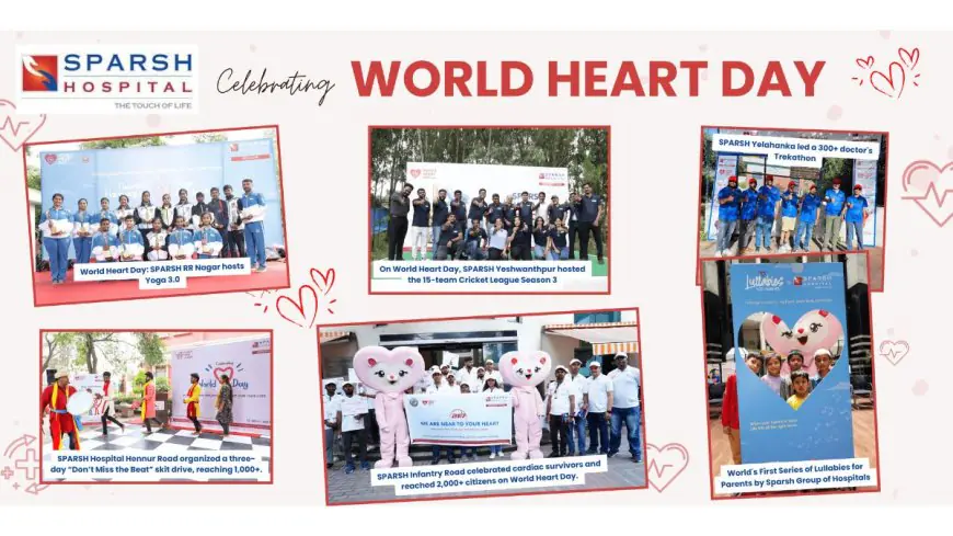 Community, Doctors, and Patients Join Hands as SPARSH Hospitals Leads the Beat for Heart Health