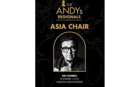 Indian Ad Veteran Raj Kamble Named Asia Chair for The ANDY Awards Regionals