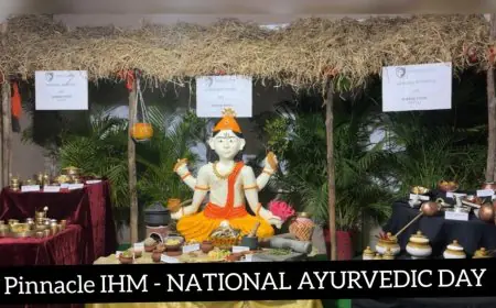 Ayurveda Day Celebrations at Pinnacle IHM