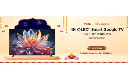 TCL T8C: The Biggest Screen, Unbeatable Deals During TCLâ€™s Diwali Sale!