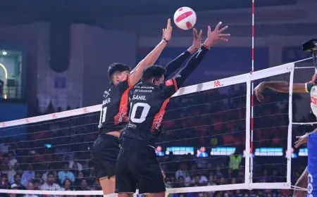 PVL 2025: Hyderabad Black Hawks end Bengaluru Torpedoes’ unbeaten run with a thrilling 3–2 victory