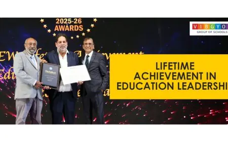 Rustom Kerawalla honoured with Lifetime Achievement Award at EducationWorld India School Rankings Awards 2025-26
