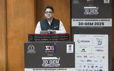 5th Edition of 3D GEM 2025 Showcases India’s Leadership in 3D Printing & 3D Visualisation at IISc Bengaluru