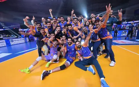 PVL 2025 Season 4 (Match 36): Mumbai Meteors book a spot in the final with a dominant win over Goa Guardians