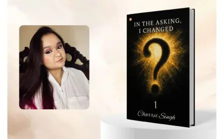 Debut Author Charrvi Singh Explores the Transformative Power of Self- Reflection in Her Book ‘In the Asking, I Changed – 1’