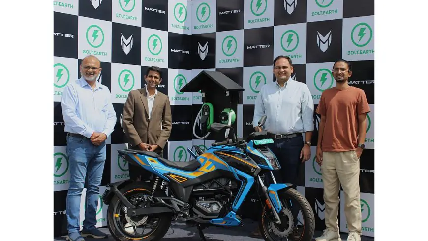 MATTER Partners with Bolt.Earth to Accelerate EV Charging Access Across India