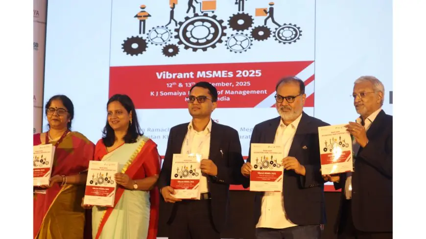 K J Somaiya Institute of Management organises International MSME Conference 2025 in collaboration with INDAM