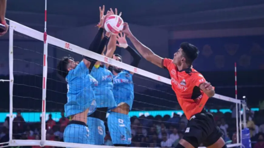 PVL 2025: Hyderabad Black Hawks Clinch 3-1 Triumph Over Goa Guardians