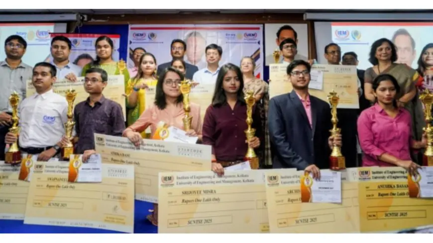 IEM-UEM Honours India’s Brightest Young Minds at SCNTSE 2025