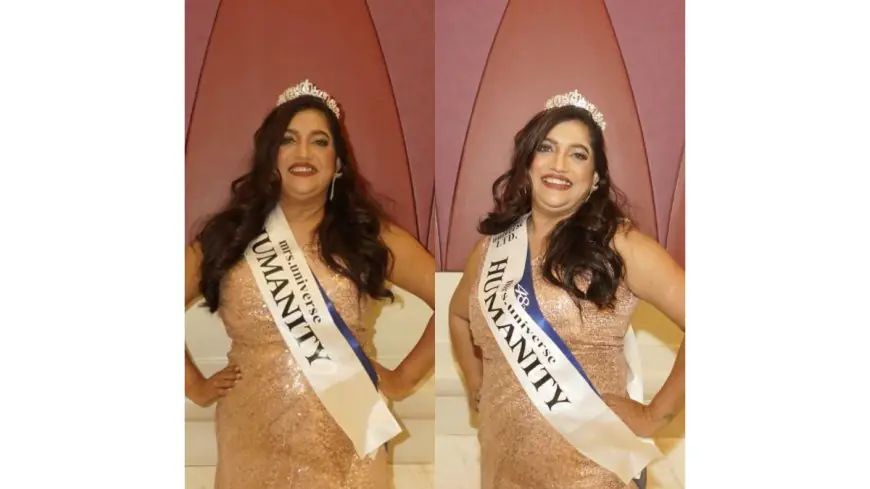 Aparna Ahirrao – Crowned with Compassion as Mrs. Humanity at the 48th Mrs. Universe Contest