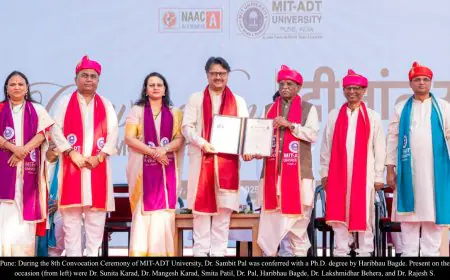MIT-ADT University Holds 8th Convocation Ceremony with Great Enthusiasm