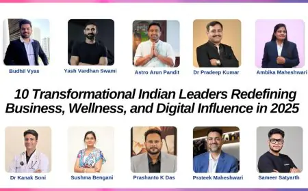 10 Transformational Indian Leaders Redefining Business, Wellness, and Digital Influence in 2025