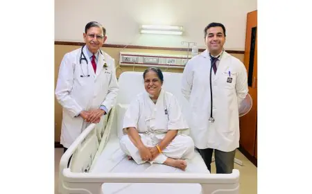 Dr. K.K. Sethi and Dr. Kabir Sethi lead successful high-risk TAVI Procedure Using Advanced Myval Technology