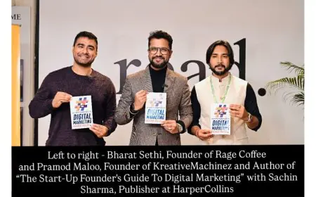 Founder-to-Founder Talk: Bharat Sethi & Pramod Maloo Decode ‘The Start-up Founder’s Guide to Digital Marketing’ at Kunzum Delhi with HarperCollins