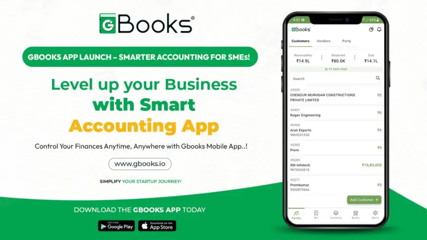 Manage Accounting Anytime, Anywhere: Kanakkupillai’s Gbooks.io Brings New Mobile App to SME Businesses