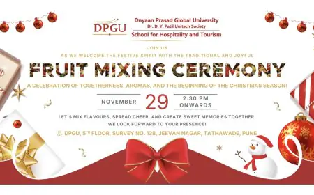 DPGU School for Hospitality and Tourism Hosts Annual Fruit Mixing Ceremony