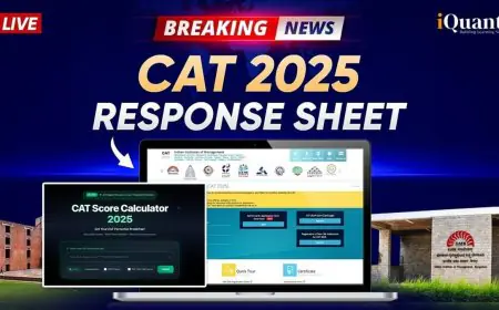 CAT Response Sheet 2025 Live Update: Calculate Your CAT Score & Percentile Instantly