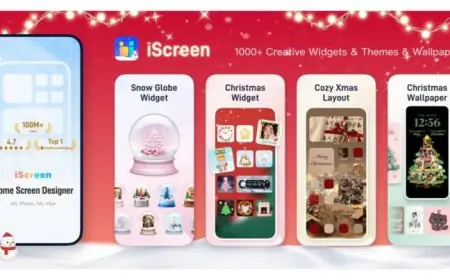 iScreen Widget Adds Customizable Snow Globe Widget in Christmas-Themed Update for iOS 26 and Android