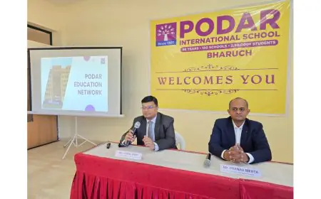 Podar International School Expands Legacy with New Campus in Bharuch Open its 22nd school in Gujarat State