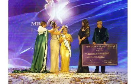 “Telangana Triumphs-Bhargavi Pasagada Crowned Mrs. India Supranational 2025”