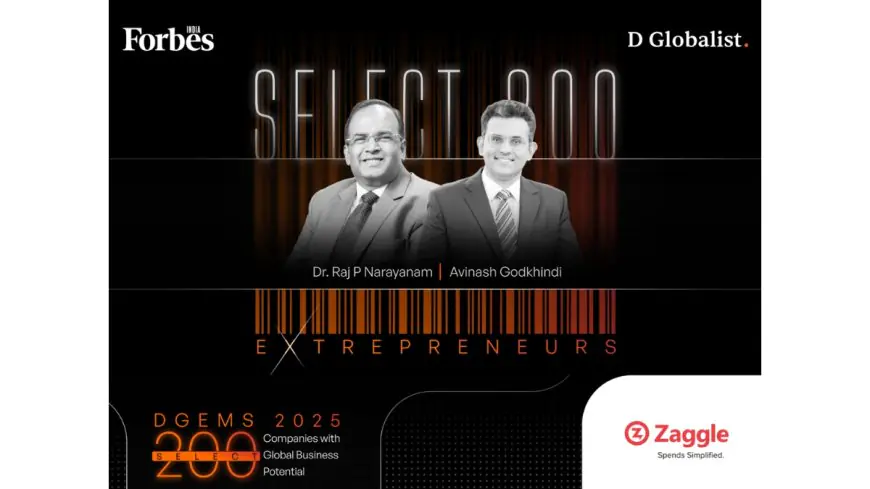 Zaggle Selected for Forbes DGEMS 2025: Advancing Unified Spend-Management and FinTech Solutions