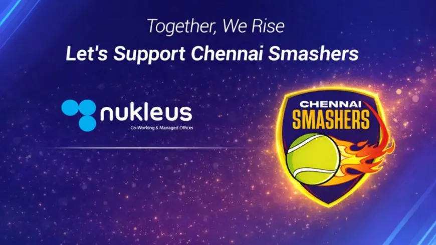 Nukleus Office Solutions Ltd Sponsors Chennai Smashers in Tennis Tournament