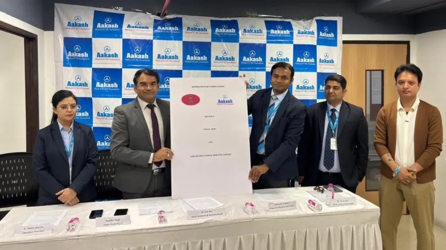 Aakash Educational Services Limited (AESL) Signs MoU with Indian Army to Support Personnel and Their Families