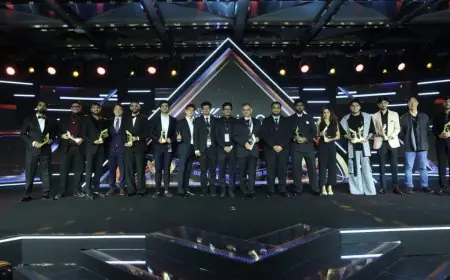 KRAFTON India honors India’s Gaming Champions at the Inaugural KRAFTON India Awards 2025 with iQOO