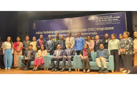 ICSI organizes Indian Technical and Economic Cooperation (ITEC) Programme under the aegis of the Ministry of External Affairs