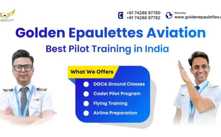 One of the Best Pilot Training Institute in India – Golden Epaulettes Aviation