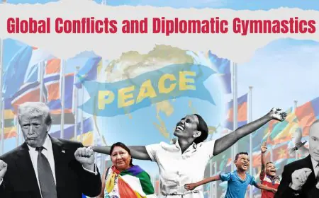 Global Conflicts and Diplomatic Gymnastics: Why the World Is Talking Peace While Stockpiling Problems