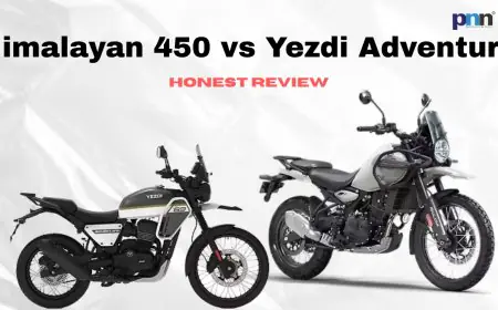 Himalayan 450 vs Yezdi Adventure
