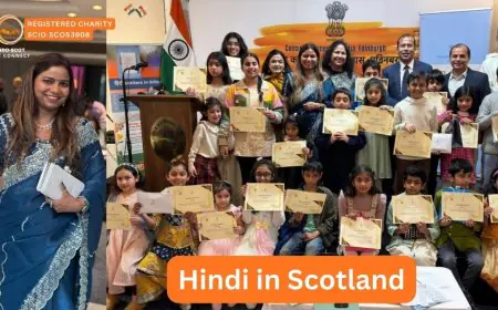 Hindi Finds a Home in Scotland: Mrs Poonam Prajapati’s Indo‑Scot Hindi Connect Empowers Diaspora