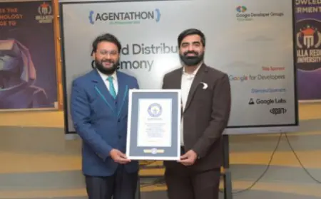 Hyderabad Shatters Global Records: Google Developer Groups Hyderabad Set New Milestone with World’s Largest Agentic AI Hackathon